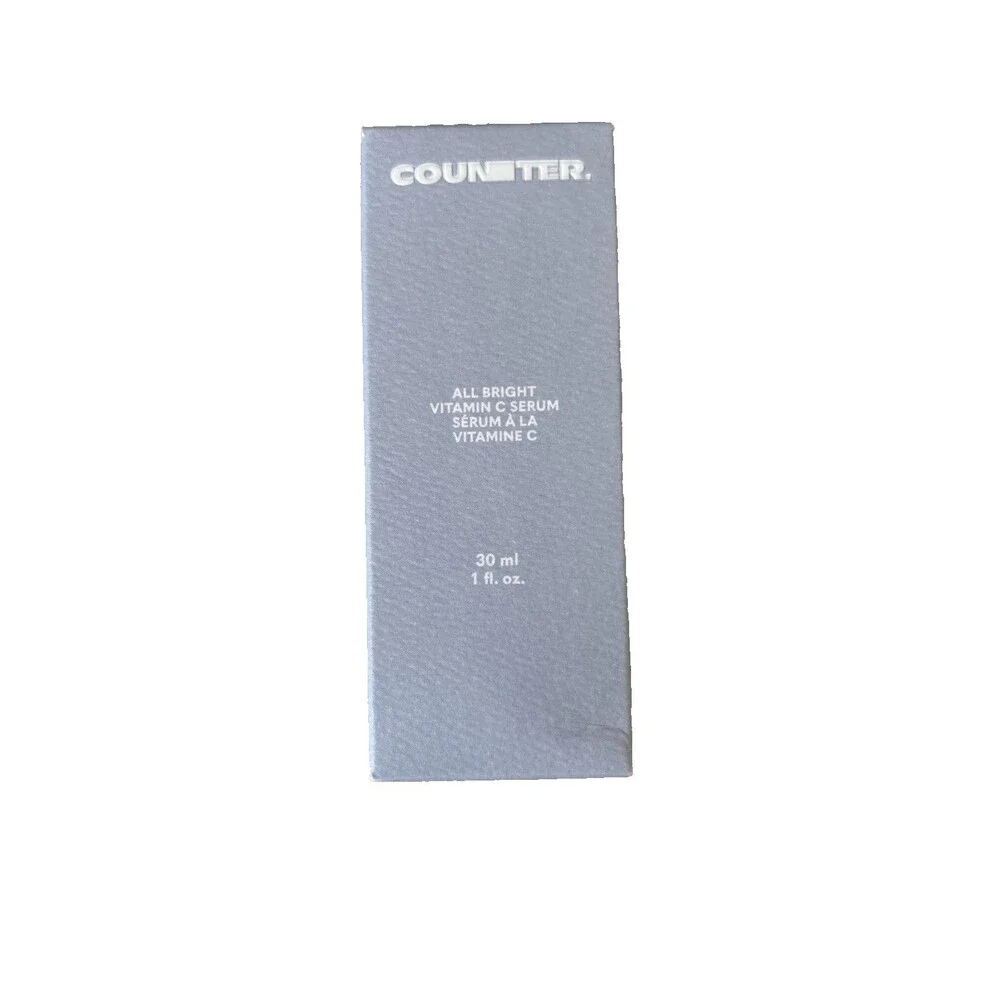 COUNTER All Bright Vitamin C Serum Brightening Face 30 ml / 1 fl oz NEW
